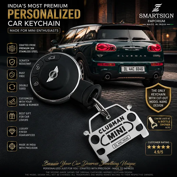 Mini_Clubman_Model_Car_Keychain