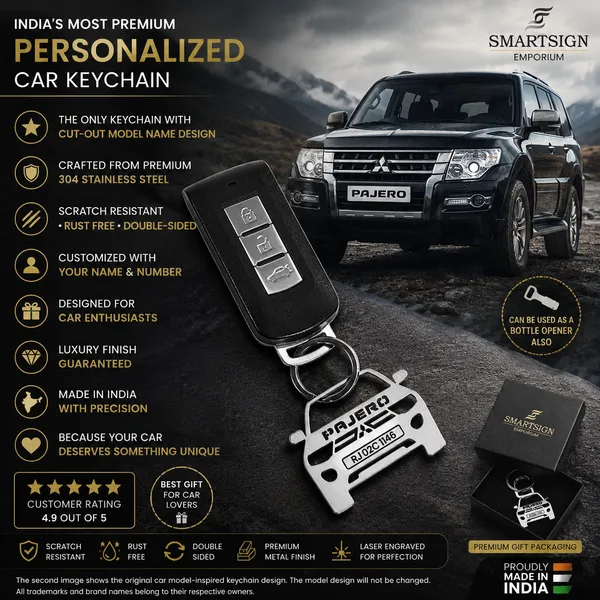 Mitsubishi_Pajero_Model_Car_Keychain