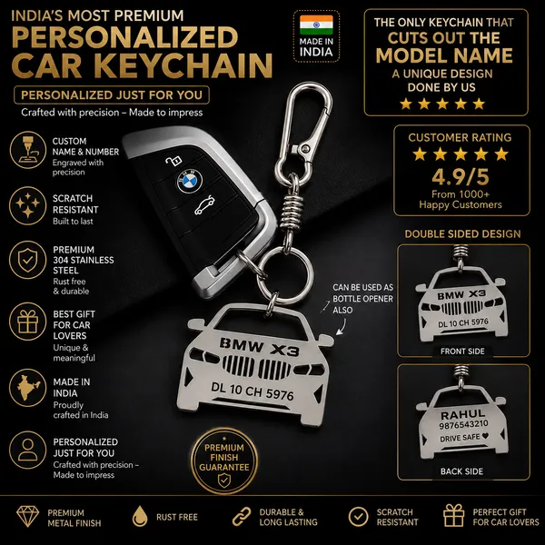 Bmw_X3_Model_Car_Keychain
