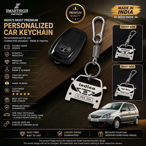 Tata_Indica_Model_Car_Keychain