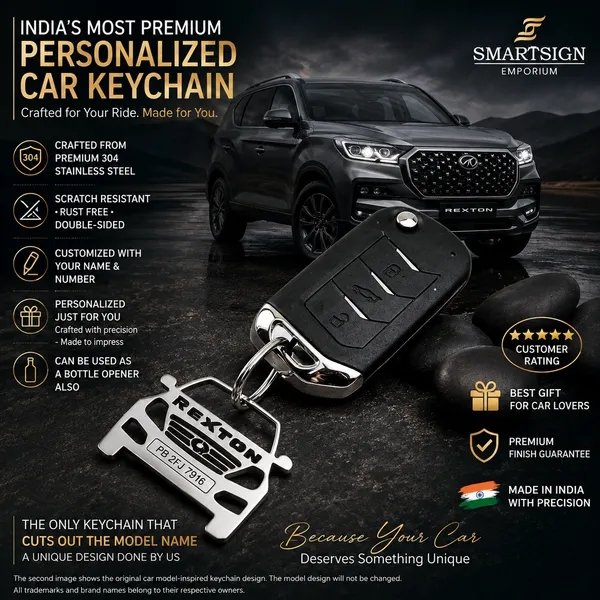 Mahindra_Rexton_Model_Car_Keychain