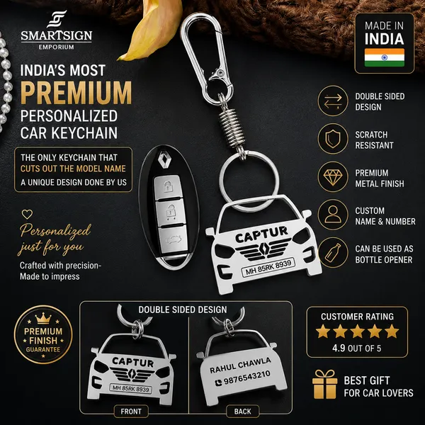 Renault_Captur_Model_Car_Keychain