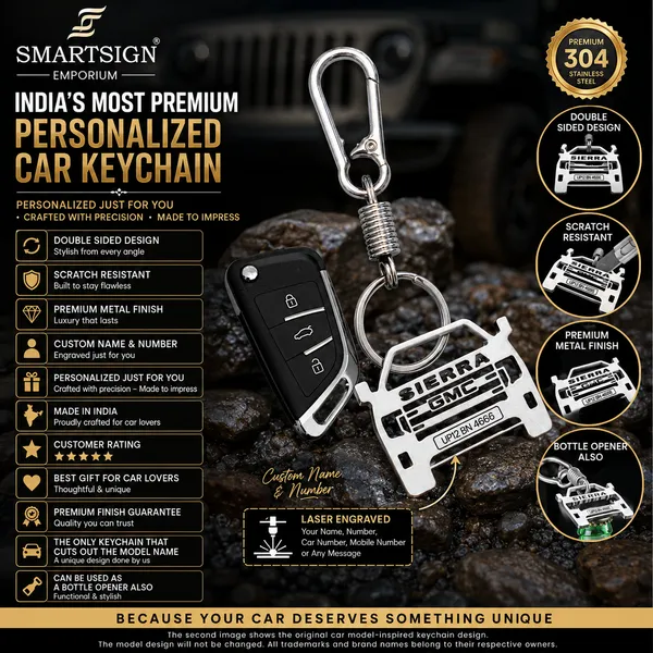 Gmc_Sierra(2016-Present)_Model_Car_Keychain
