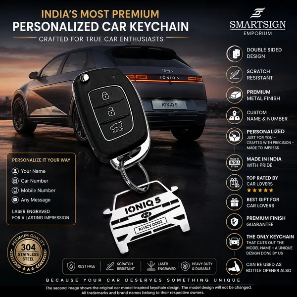 Hyundai_Ionic-5_Model_Car_Keychain