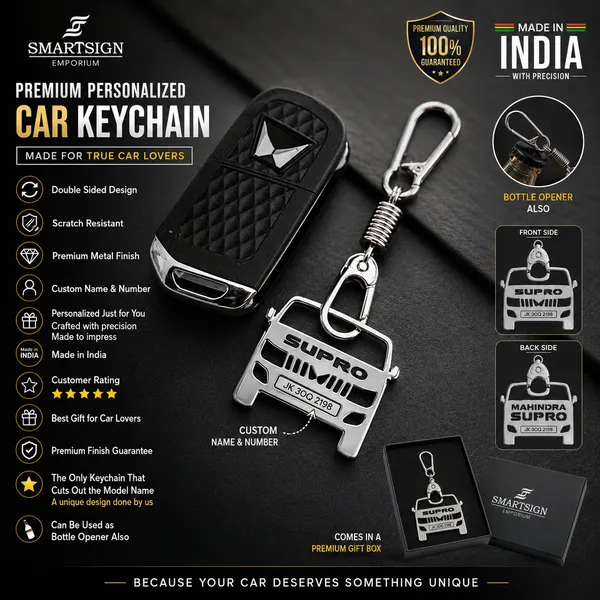 Mahindra_Supro_Model_Car_Keychain