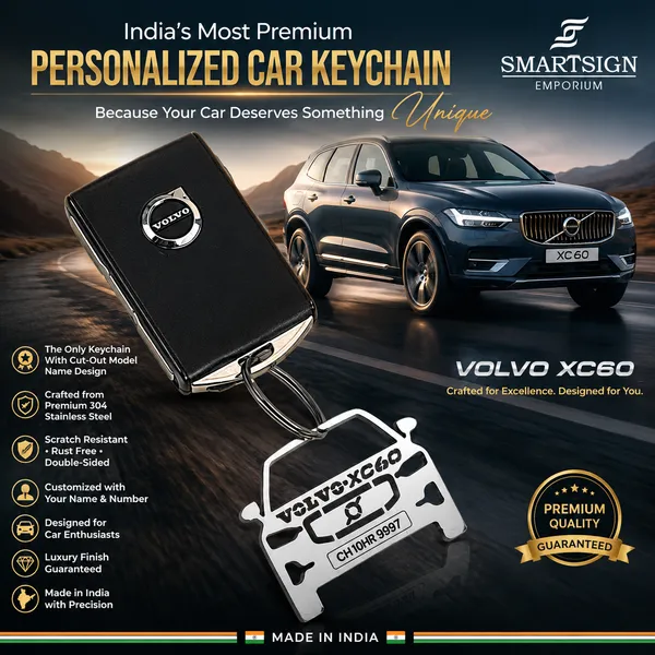 Volvo_Xc60_Model_Car_Keychain