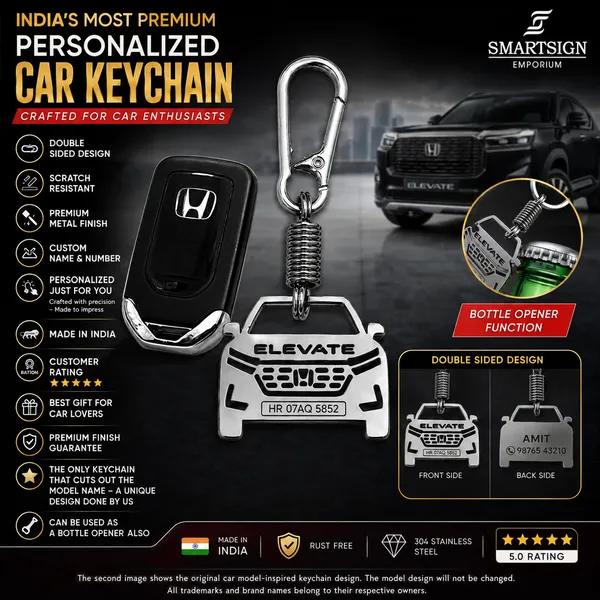 Honda_Elevate_Car_Keychain
