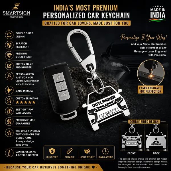 Mitsubishi_Outlander_Model_Car_Keychain