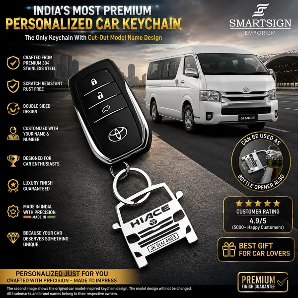 Toyota_Hiace_Model_Car_Keychain