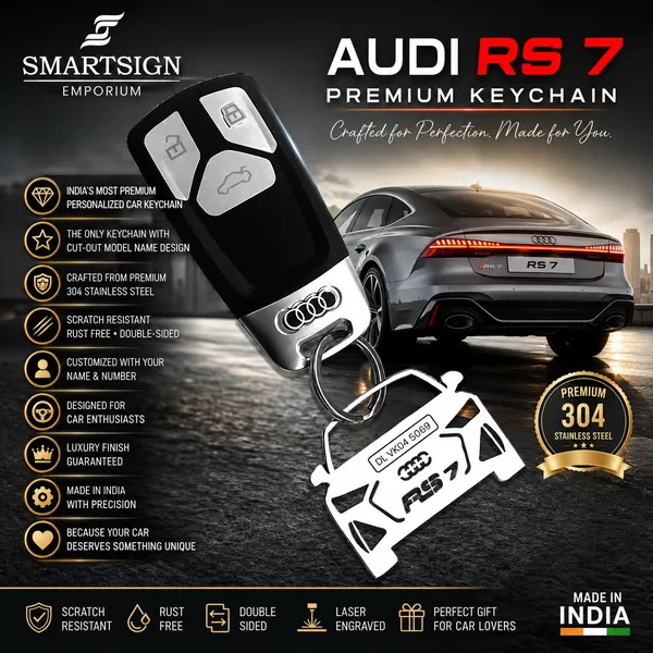 Audi_RS_7_Model_Car_Key_Chain