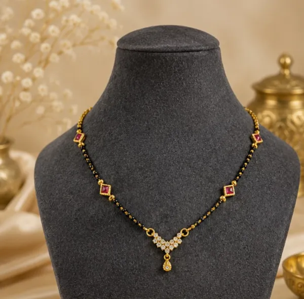 Gold-Tone_Black_Beaded_Mangalsutra_with_Kemp_Stone_Pendant