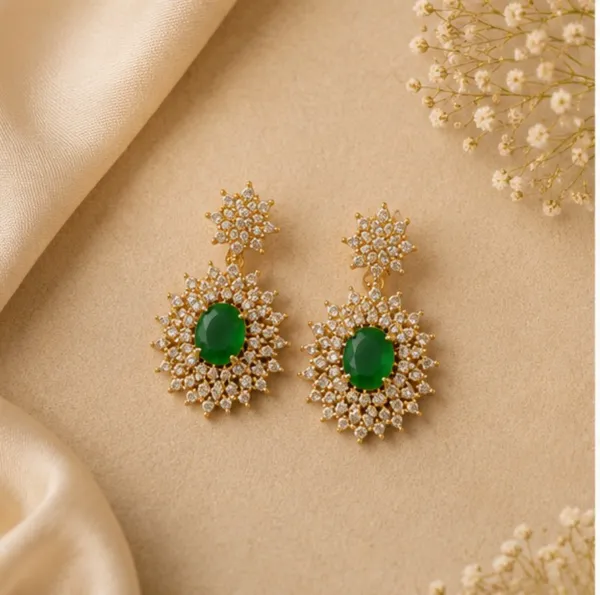 Gold-Tone_Emerald_&_Pink_Kundan_Choker_Necklace_with_Matching_Earrings