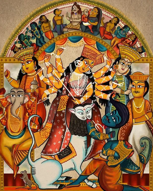 Indian_Folk_Art_Devotional_Wall_Painting