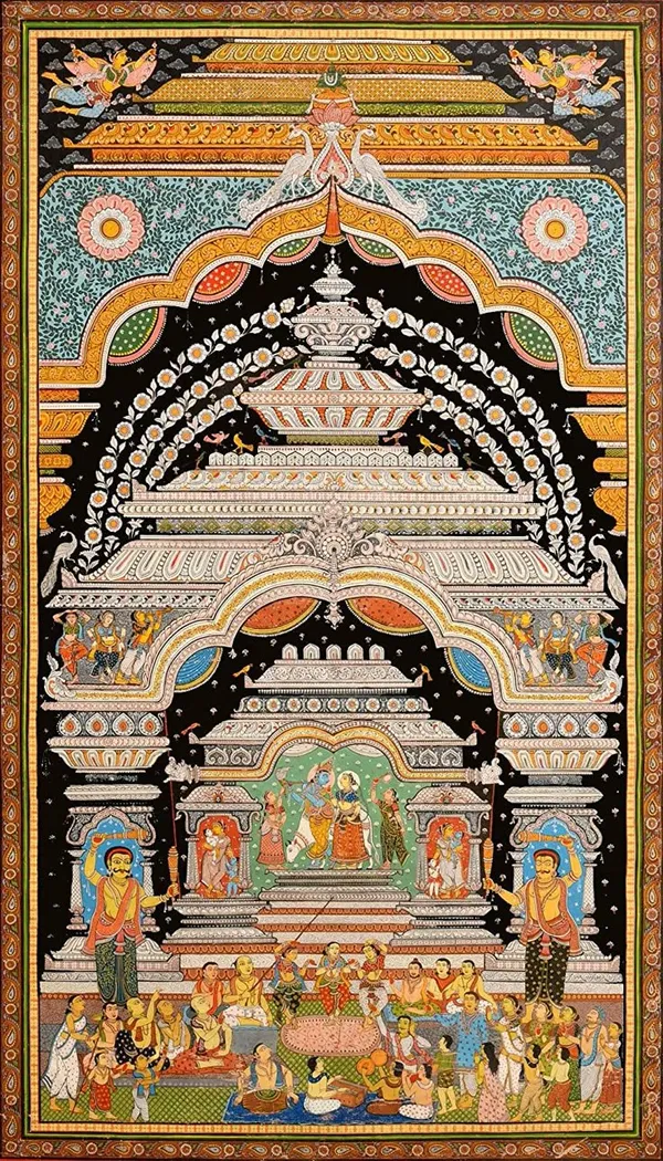 Traditional_Pattachitra_Religious_Wall_Painting