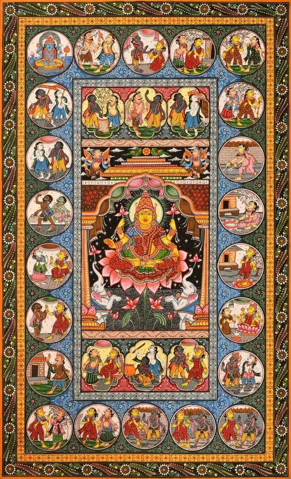 Traditional_Lakshmi_Religious_Wall_Art