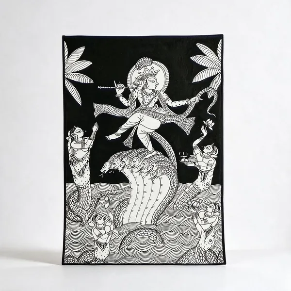 Traditional_Madhubani_Krishna_Kaliya_Daman_Wall_Art