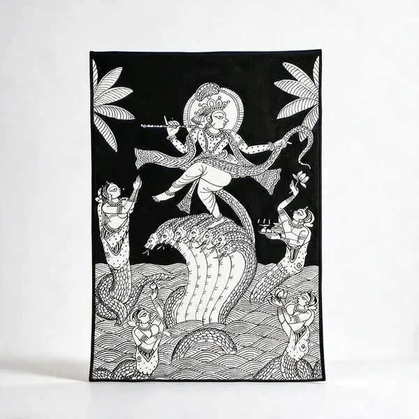 Traditional_Madhubani_Krishna_Kaliya_Daman_Wall_Art