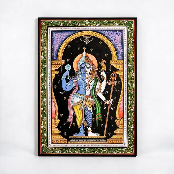 Traditional_Shiva_Parvati_Religious_Wall_Art