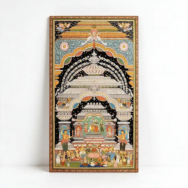 Traditional_Pattachitra_Religious_Wall_Painting