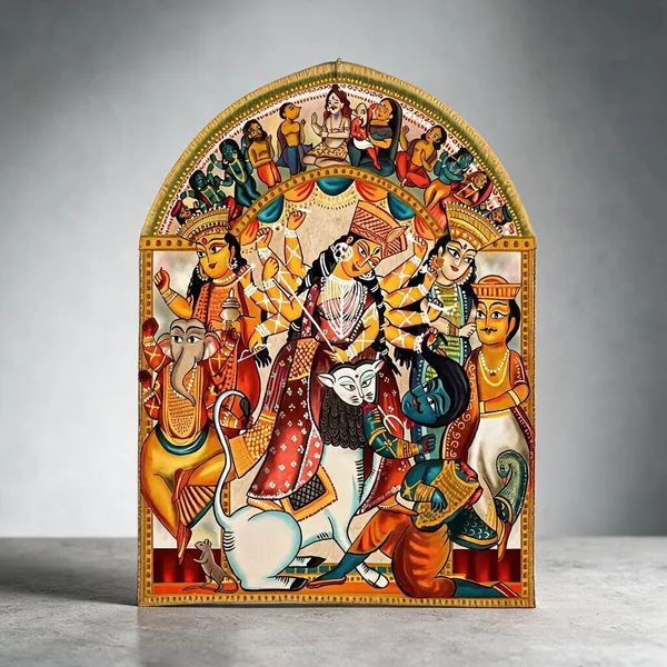 Indian_Folk_Art_Devotional_Wall_Painting