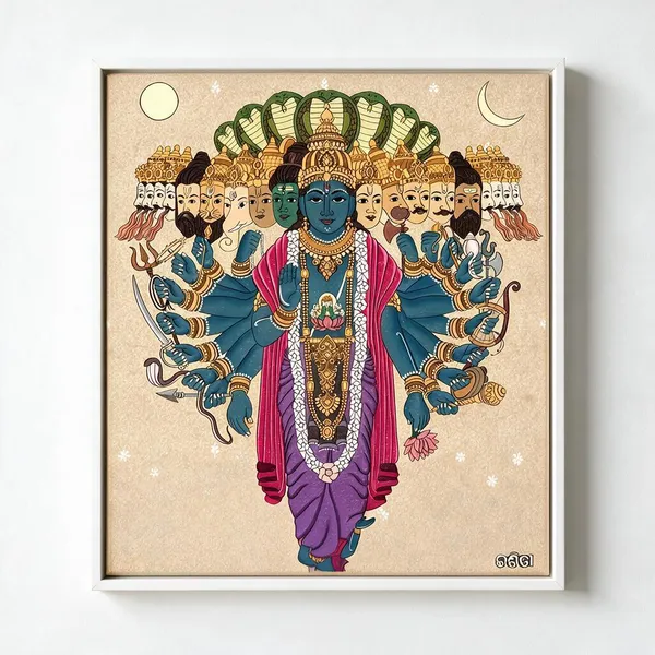 Religious_Vishwaroop_Artwork_Wall_Decor