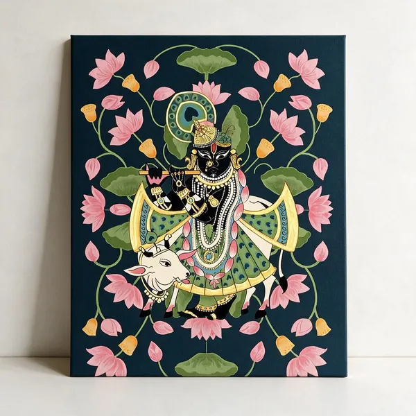 Devotional_Krishna_Lotus_Print_Wall_Art