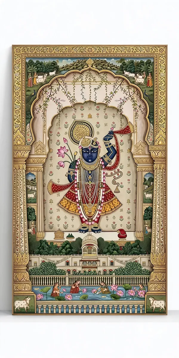 Devotional_Shrinathji_Temple_Artwork_Wall_Decor