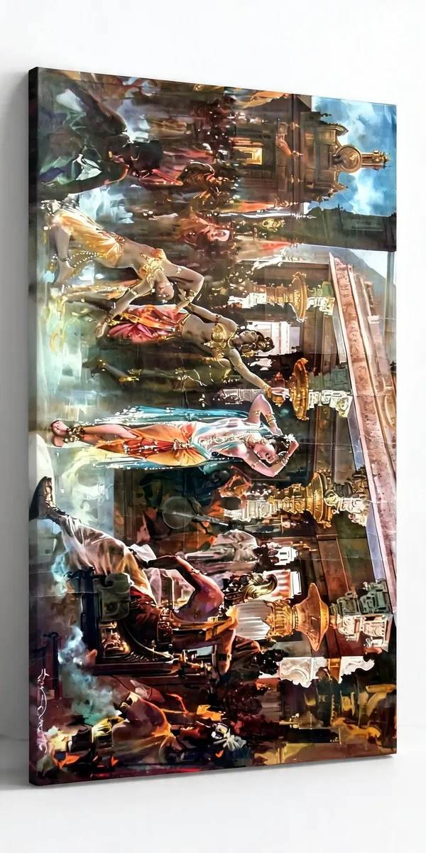 Traditional_Indian_Mythological_Scene_Wall_Art