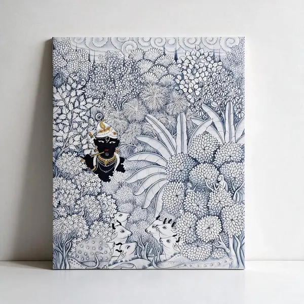 Traditional_Krishna_Floral_Motif_Decorative_Wall_Art