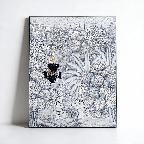 Traditional_Krishna_Floral_Motif_Decorative_Wall_Art