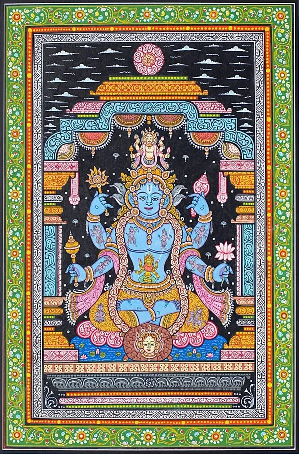 Traditional_Religious_Vishnu_Wall_Painting