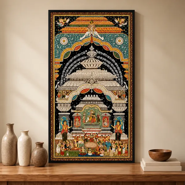 Traditional_Pattachitra_Religious_Wall_Painting