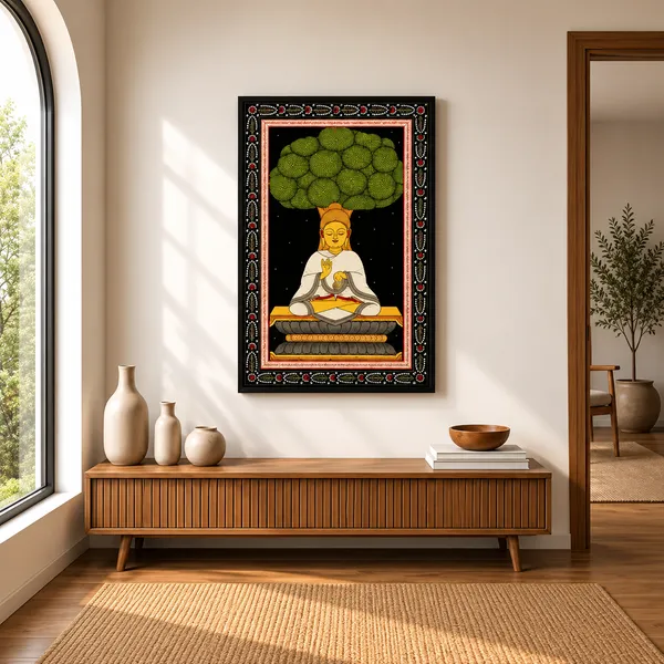 Traditional_Buddha_Bodhi_Tree_Framed_Wall_Art
