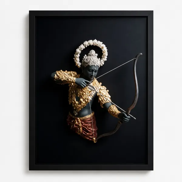 Golden_Bow_Archer_Decorative_Figurine
