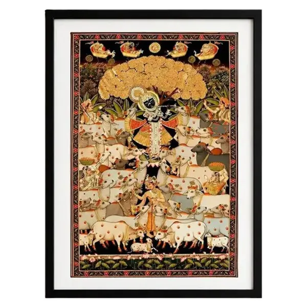 Traditional_Krishna_Cow_Herd_Religious_Wall_Hanging