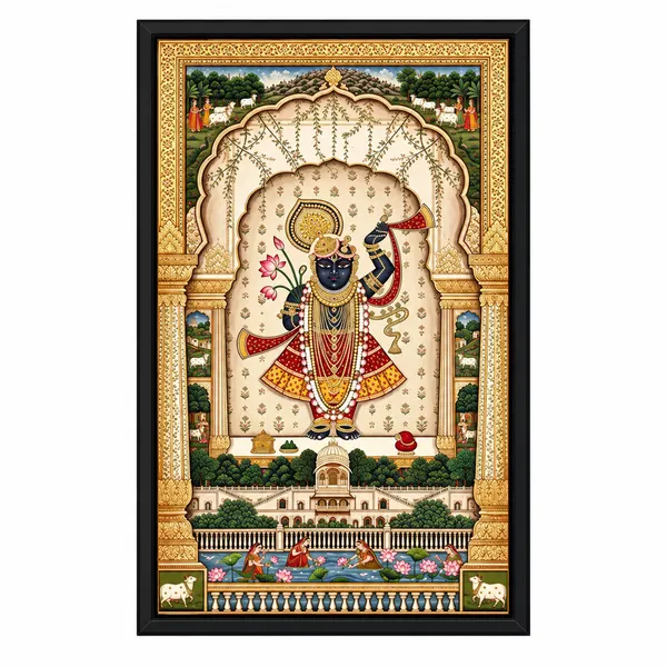Devotional_Shrinathji_Temple_Artwork_Wall_Decor