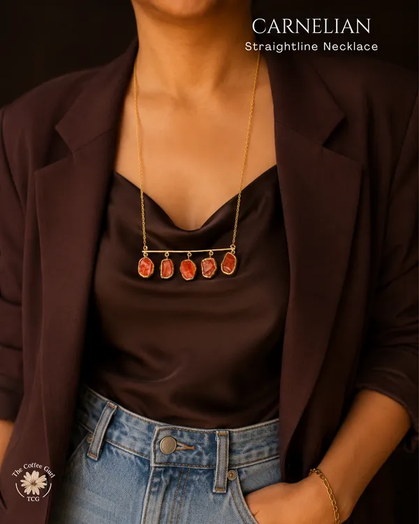 Carnelian_Straight_Line_Necklace_Set_Golden_Collection