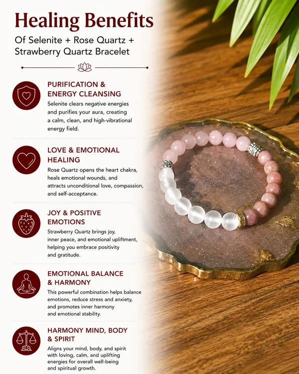 Selenite_Rose_Quarts_Strawberry_Heart_Healing_Aura_Cleansing_Bracelet