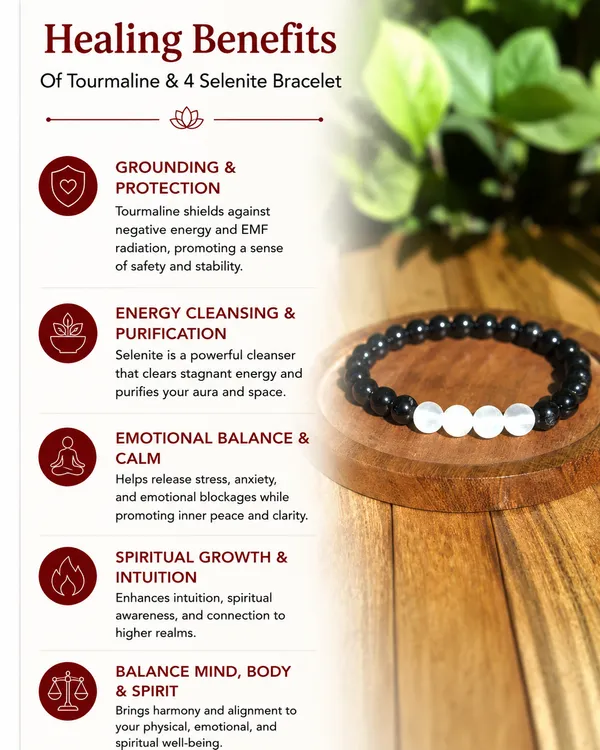 Tourmaline_4_Selenite_Bracelet_With_Free_Selenite_Tumble_Aura_Shield_Bracelet