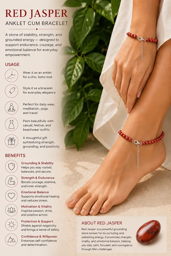 Red_Jasper_4mm_Anklets
