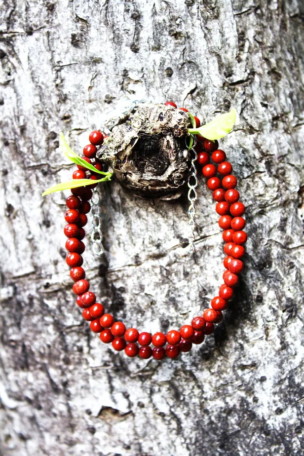 Red_Jasper_4mm_Anklets