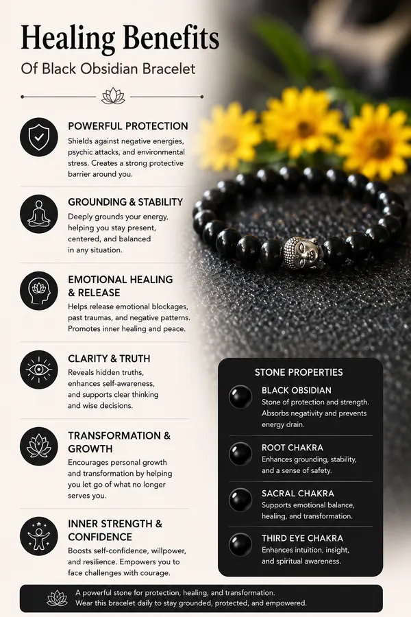 Black_Obsidian_Bracelet_With_Free_Selenite_Tumble