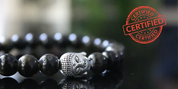 Black_Obsidian_Bracelet_With_Free_Selenite_Tumble
