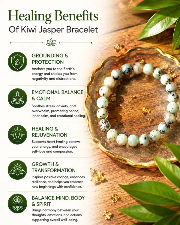 Kiwi_Jasper_Bracelet_With_Free_Selenite_Tumble