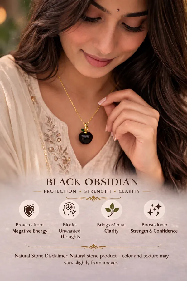 Black_Obsidian_Apple_Pendant_With_Gold_Chain