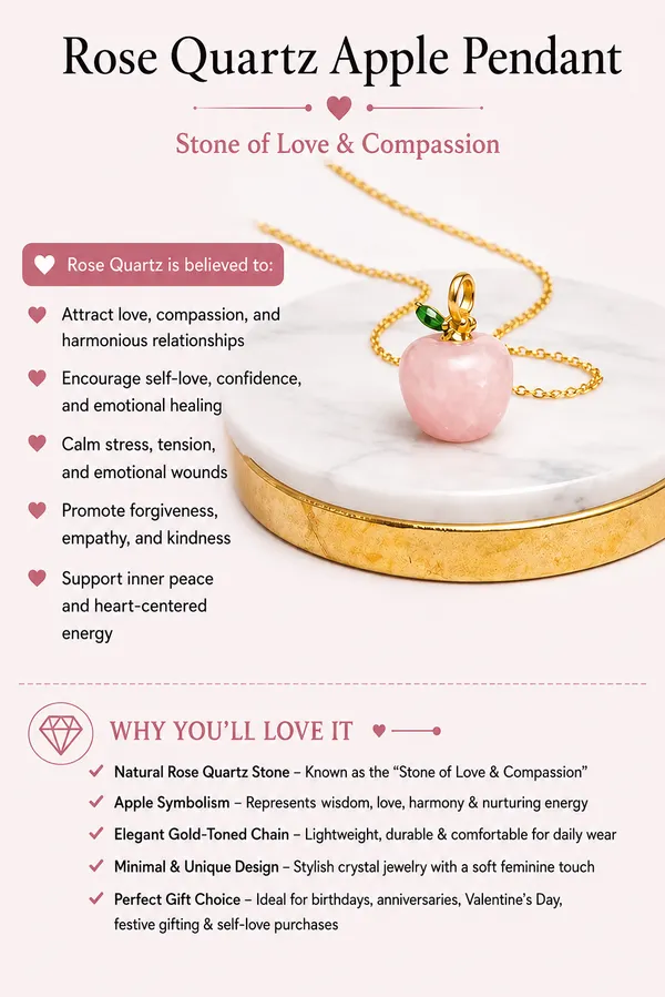Rose_Quartz_Apple_Pendant_With_Gold_Chain
