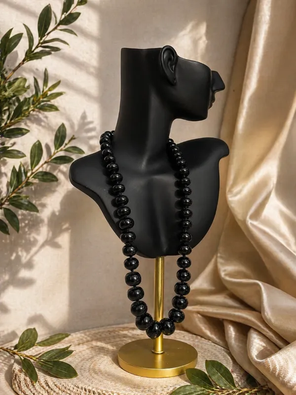 Natural_Black_Tourmaline_Crystal_Necklace_For_Women