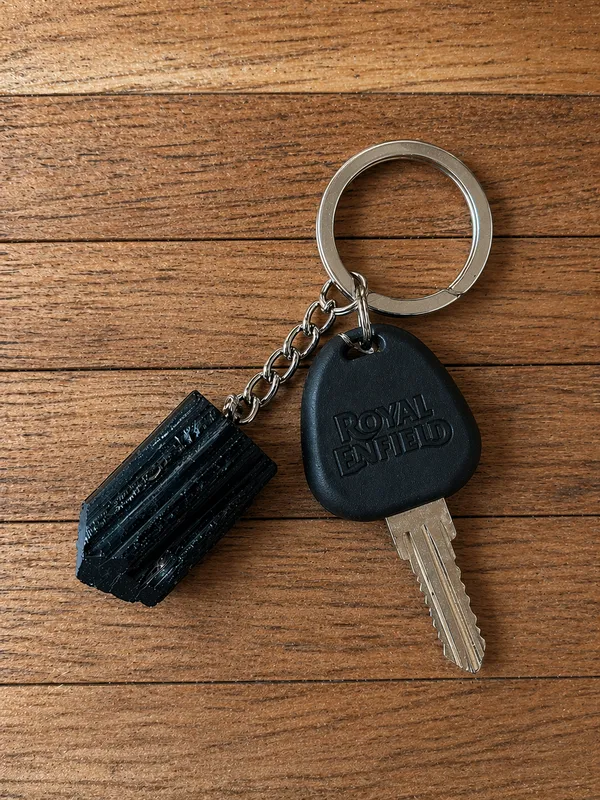 Black_Tourmaline_Key_Chain