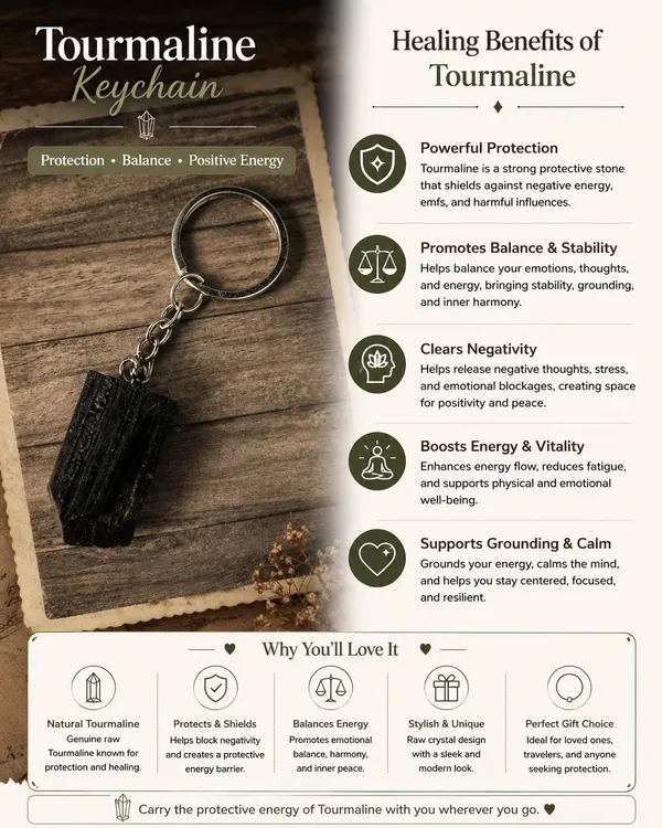 Black_Tourmaline_Key_Chain