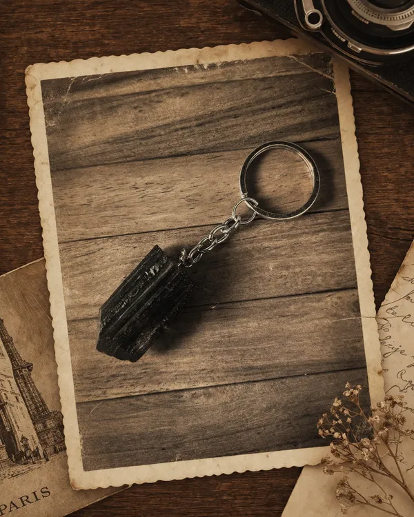 Black_Tourmaline_Key_Chain